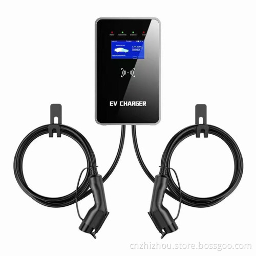 3 Caricatore PhaseAC di tipo 2 all&#39;adattatore GBT 11 kW CHARGERS EV METALLIC